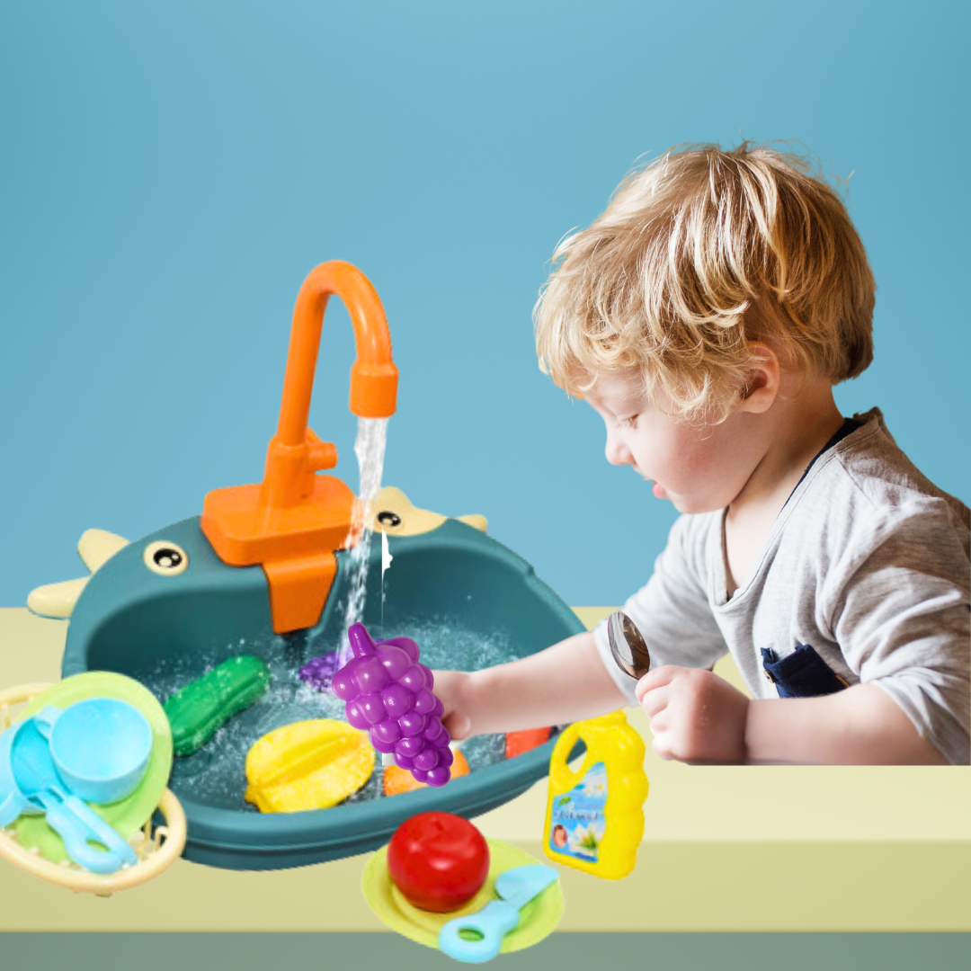 Evier Montessori pour Bébé | P'titNettoyeur