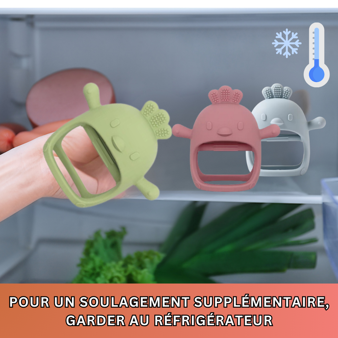CoqHugo™ | Gant de Dentition Anti-Chute pour Bébé
