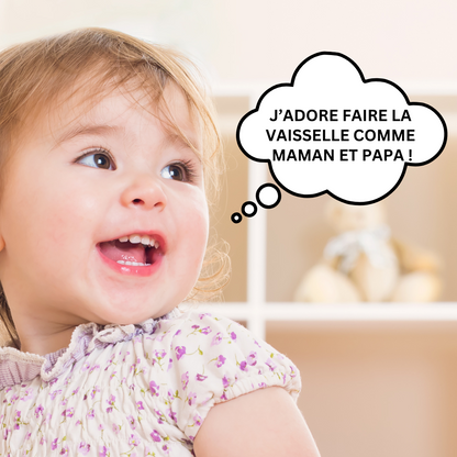 Evier Montessori pour Bébé | P'titNettoyeur