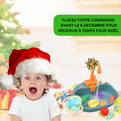 Evier Montessori pour Bébé | P'titNettoyeur