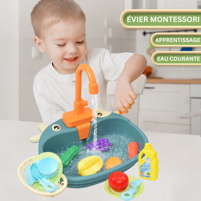 Evier Montessori pour Bébé | P'titNettoyeur