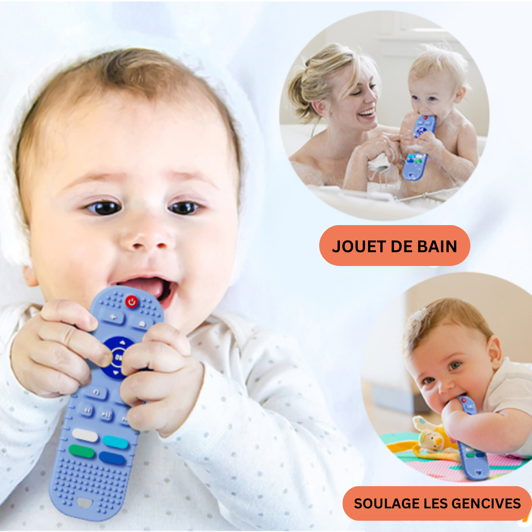 MordiClick™ | Télécommande de Dentition Hygiènique & Apaisante