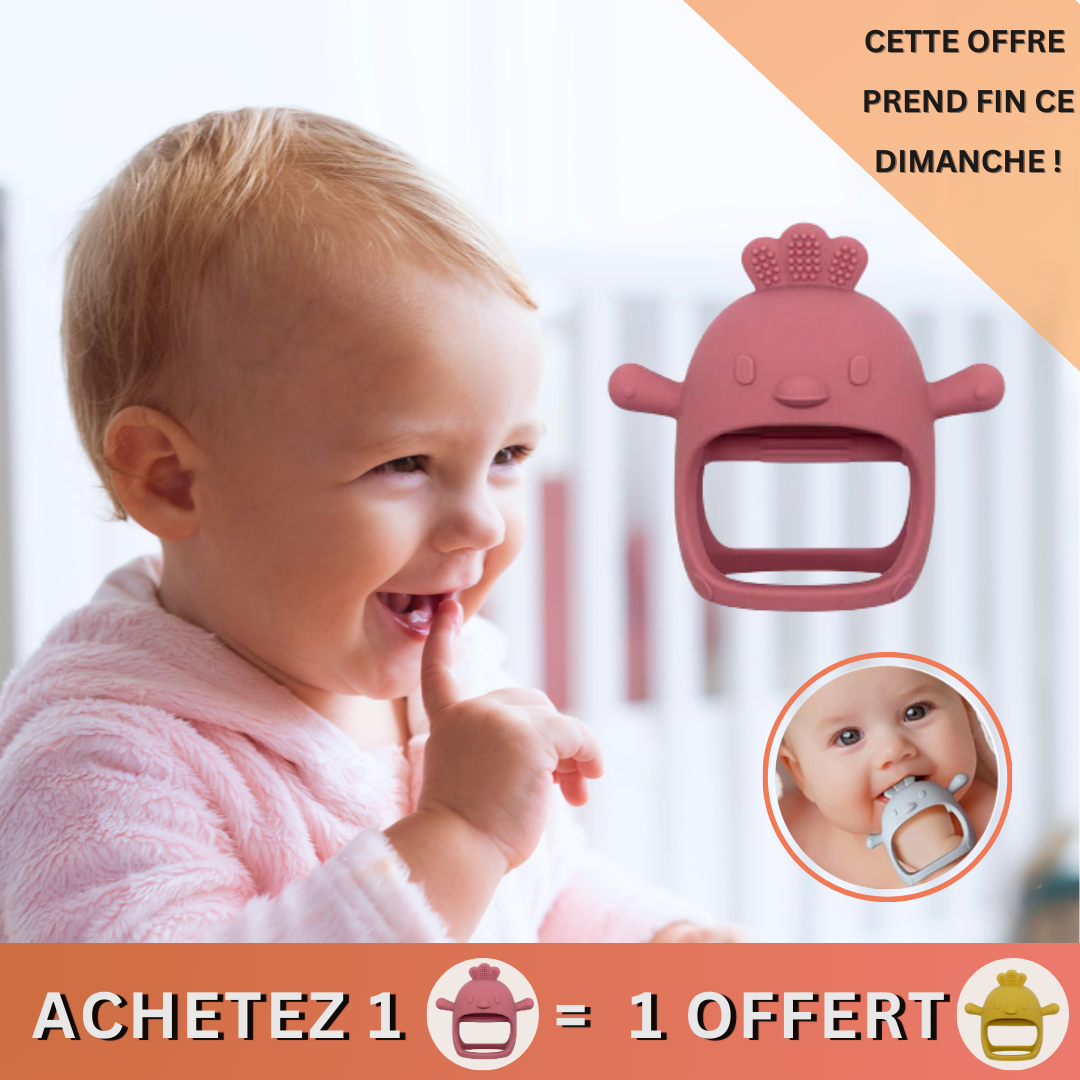 CoqHugo™ |  Gant de Dentition Anti-Chute pour Bébé