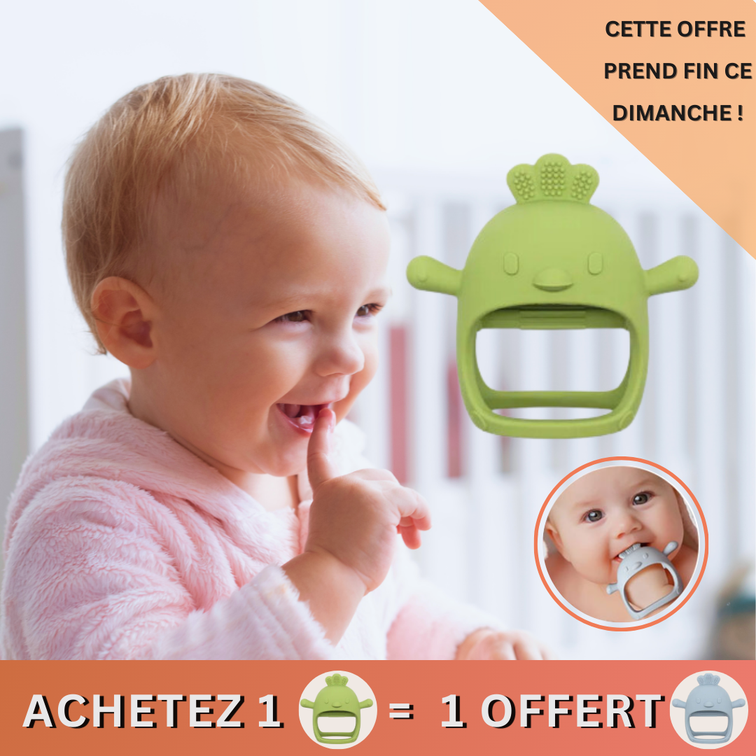 CoqHugo™ |  Gant de Dentition Anti-Chute pour Bébé