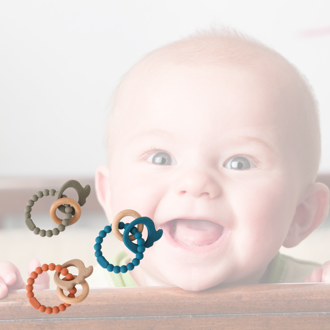 Anneau dentition bébé | BraceletPerles™