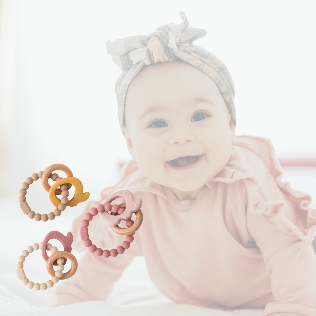 Anneau dentition bébé | BraceletPerles™