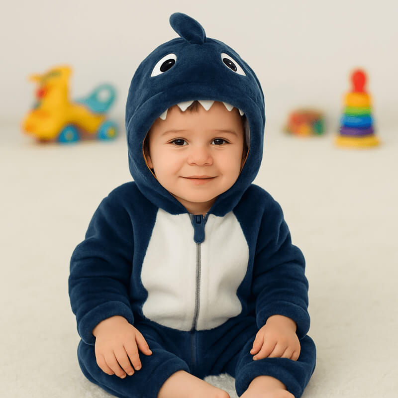 déguisement-halloween-bébé-garçon-avec-capuche-et-nageoires
