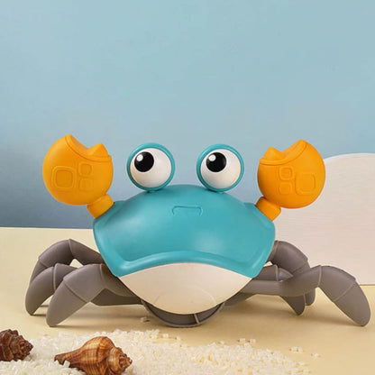 jouet-bebe-crab-bleu