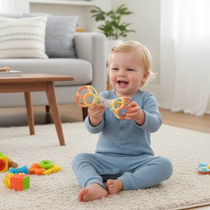 bebe-explorant-les-textures-dun-hochet-bebe