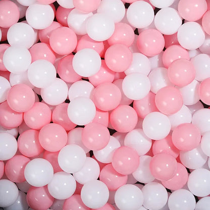 piscine-a-balle-rose-blanc