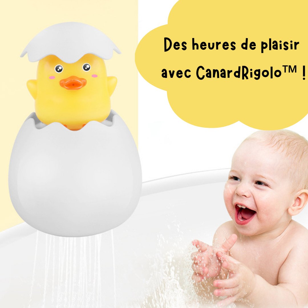 Jouet de Bain Oeuf Arroseur | CanardRigolo™ - Fluffy Lion Boutique